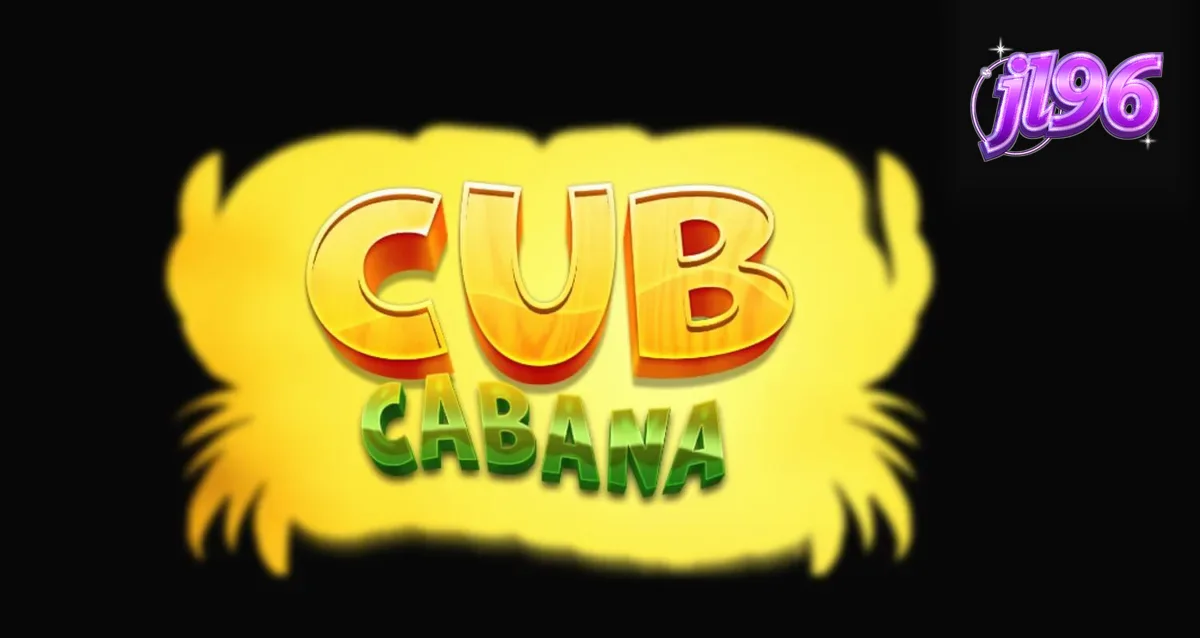 Makulay na disenyo ng Cub Cabana slot na may temang tropikal